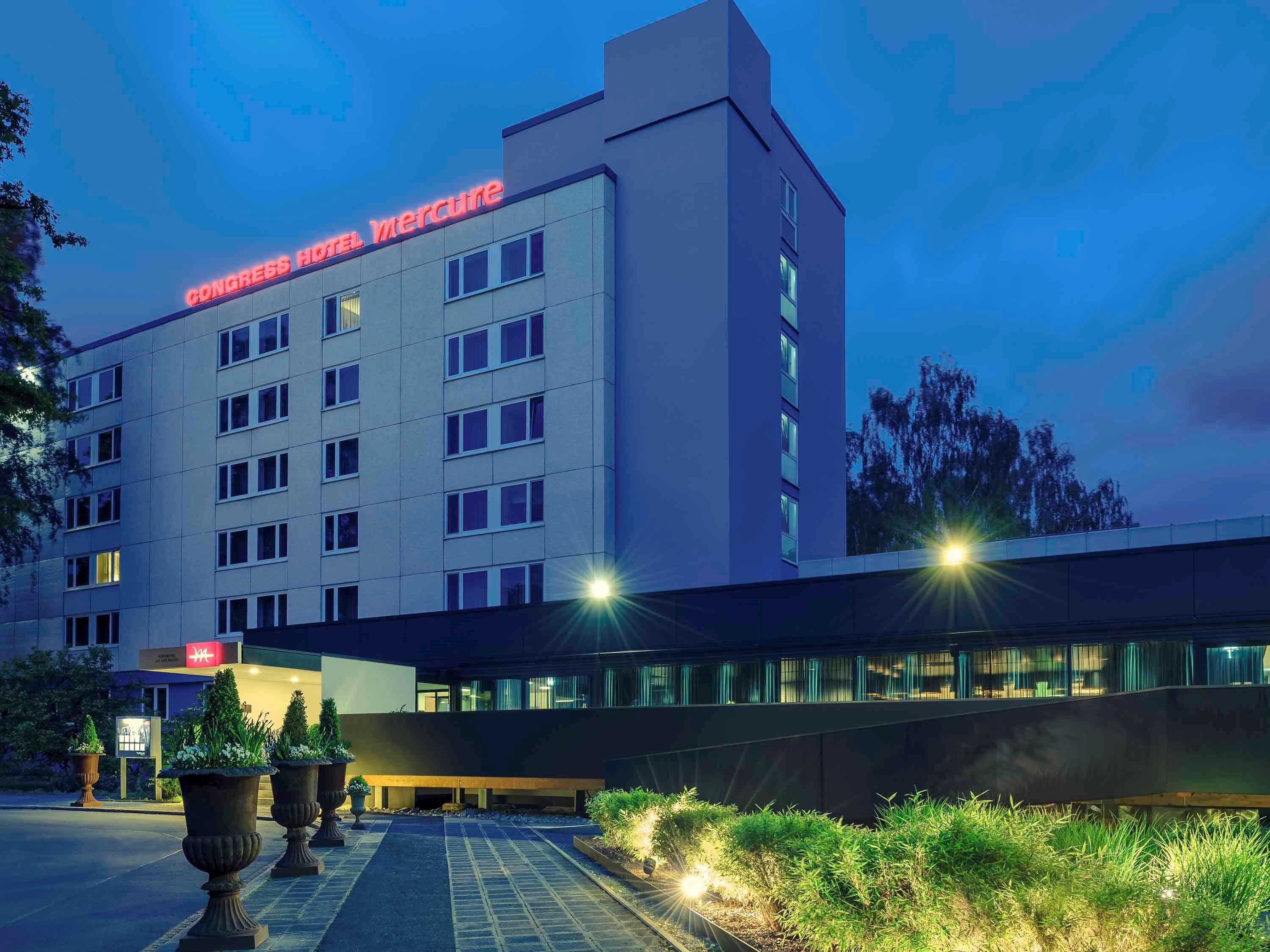 Congress Hotel Mercure Nuernberg An Der Messe Exterior photo
